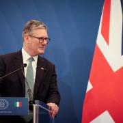 Prime Minister Sir Keir Starmer during his joint press conference with Italian Prime Minister Giorgia Meloni at Villa Doria Pamphilj in Rome, Italy. Picture date: Monday September 16, 2024.