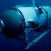 The Titan submersible which imploded in the Atlantic (OceanGate Expeditions via AP)