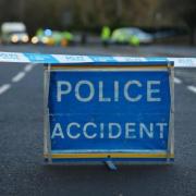 Road closed and buses diverted after crash