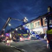 Fire in Boscombe.