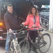 Royal Bournemouth Hospital bikes