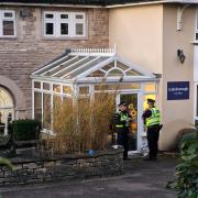 Police at Gainsborough Care Home