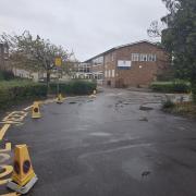 Parking outside Bournemouth School for Girls