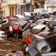 At least 95 people have been killed after flash flooding swept large areas of Spain.