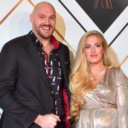 Tyson Fury and wife Paris (Anthony Devlin/PA)