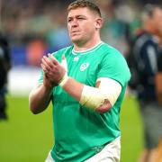 Prop Tadhg Furlong will miss Ireland’s autumn opener (Adam Davy/PA)