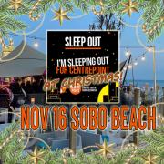 Christmas Sleepout on the Beach