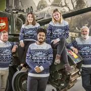 Christmas jumpers Image: The Tank Museum