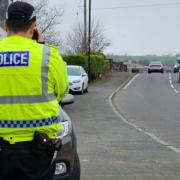 Police tackled speeding over the weekend