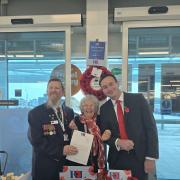 Poppy Volunteer Receives Award for 25 Years of Service to the Royal British Legion