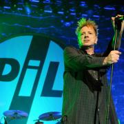 John Lydon performing with Public Image Ltd (PIL)