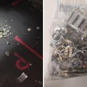 Jewellery recovered by police