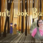 Don't Look Back book cover, with author Becca Pearl