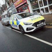 Police in Christchurch Road, Boscombe on Saturday afternoon, November 30