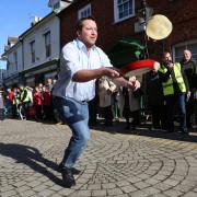 VIDEO: Pancake racers pound the cobbles for launch of Christchurch Food and Wine Festival