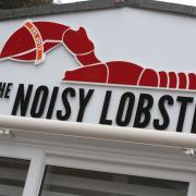 The Noisy Lobester at Avon Beach, Mudeford.