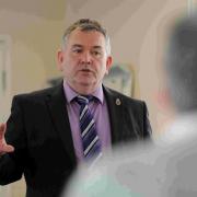 STANDING UP: PCC Martyn Underhill holding forum in Dorchester