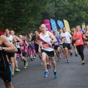 First runners cross the finish line at day two of the Bournemouth Marathon Festival