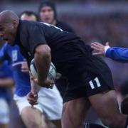 Jonah Lomu in action in the 1999 Rugby World Cup. Picture: PA