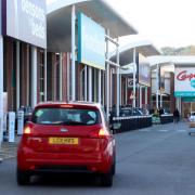 A former Carpetright shop in Mallard Road Retail Park