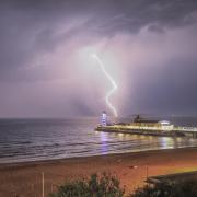 Lightning over Bournemouth (pic: Matt Pinner)