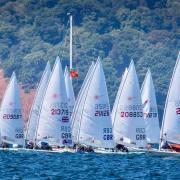 AFLOAT: Sam Whaley (GBR 213719) in action, (Picture: Paul Gibbins Photography)