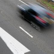 Car caught speeding at 120mph on A338 Spur Road