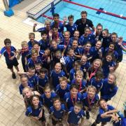 MAKING A SPLASH: Swim Bournemouth won the Top Club trophy for the third year running at the Southampton Summer Splash