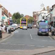 The High Street in Christchurch