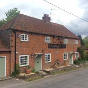 The Cartwheel Inn at Whitsbury, near Fordingbridge.