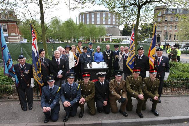 A memorial has been unveiled to the 130 people who died in a German air raid on Mary 23, 1943. Twenty two buildings across Bournemouth were destroyed, including the Metropole hotel ,where servicemen were staying. 