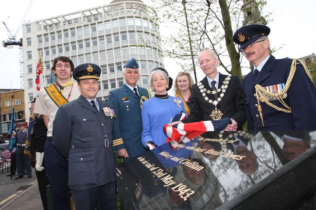 A memorial has been unveiled to the 130 people who died in a German air raid on Mary 23, 1943. Twenty two buildings across Bournemouth were destroyed, including the Metropole hotel ,where servicemen were staying. 