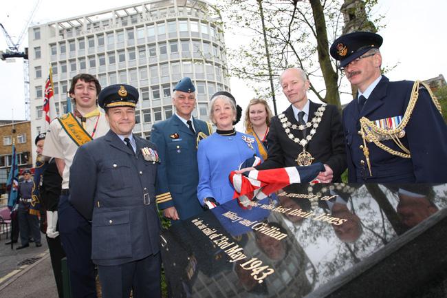 A memorial has been unveiled to the 130 people who died in a German air raid on Mary 23, 1943. Twenty two buildings across Bournemouth were destroyed, including the Metropole hotel ,where servicemen were staying. 