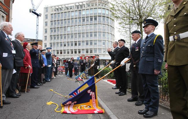 A memorial has been unveiled to the 130 people who died in a German air raid on Mary 23, 1943. Twenty two buildings across Bournemouth were destroyed, including the Metropole hotel ,where servicemen were staying. 