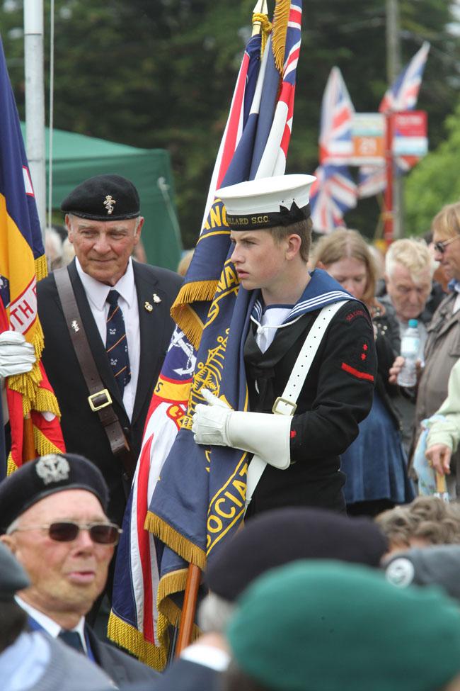 The sixth Burton Armed Forces and Veterans Day took place on Burton Village Green with a parade, service and entertainment