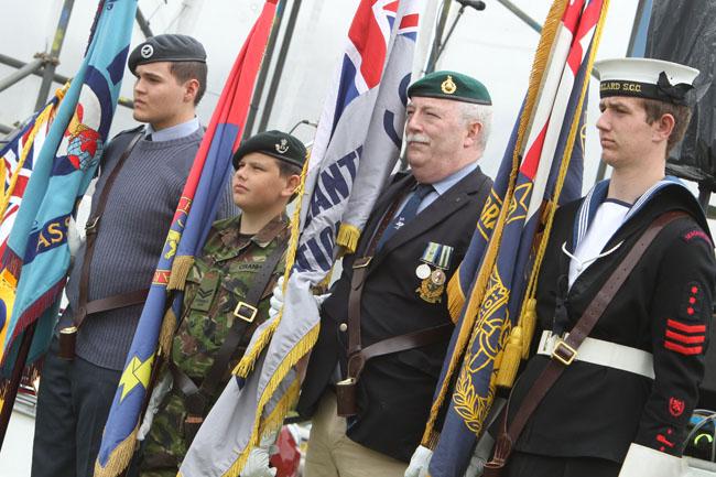 The sixth Burton Armed Forces and Veterans Day took place on Burton Village Green with a parade, service and entertainment