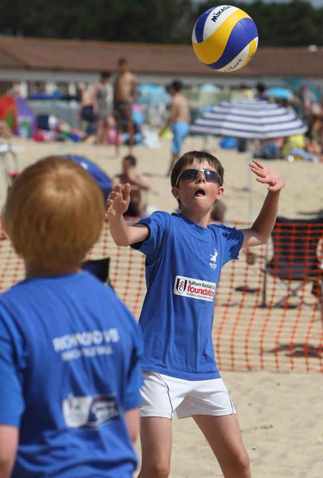 Sandbanks Beach Volleyball Festival on 6th July 2013