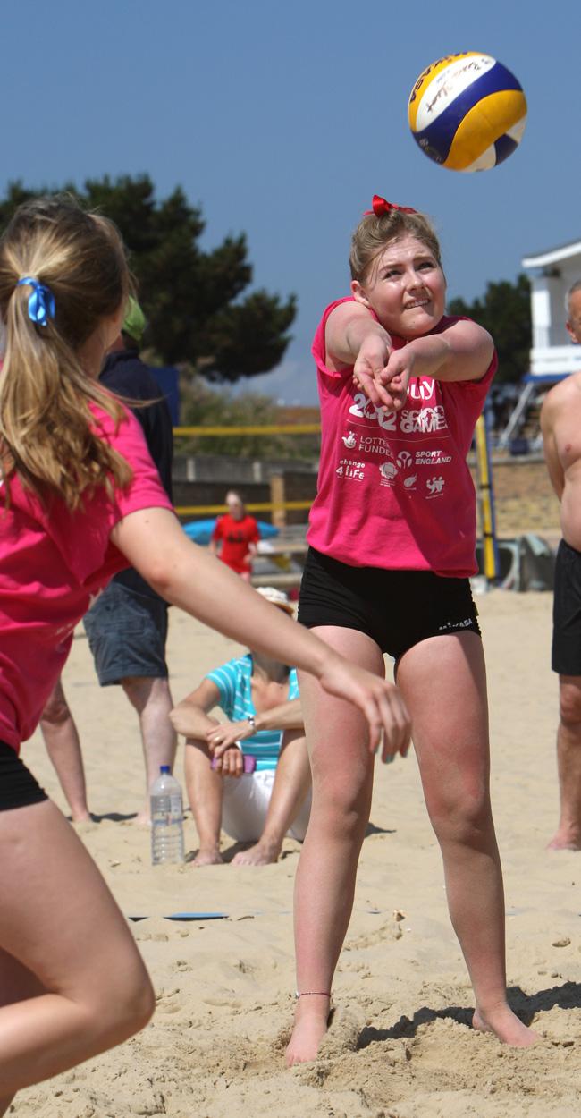 Sandbanks Beach Volleyball Festival on 6th July 2013