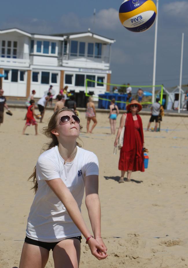 Sandbanks Beach Volleyball Festival on 6th July 2013