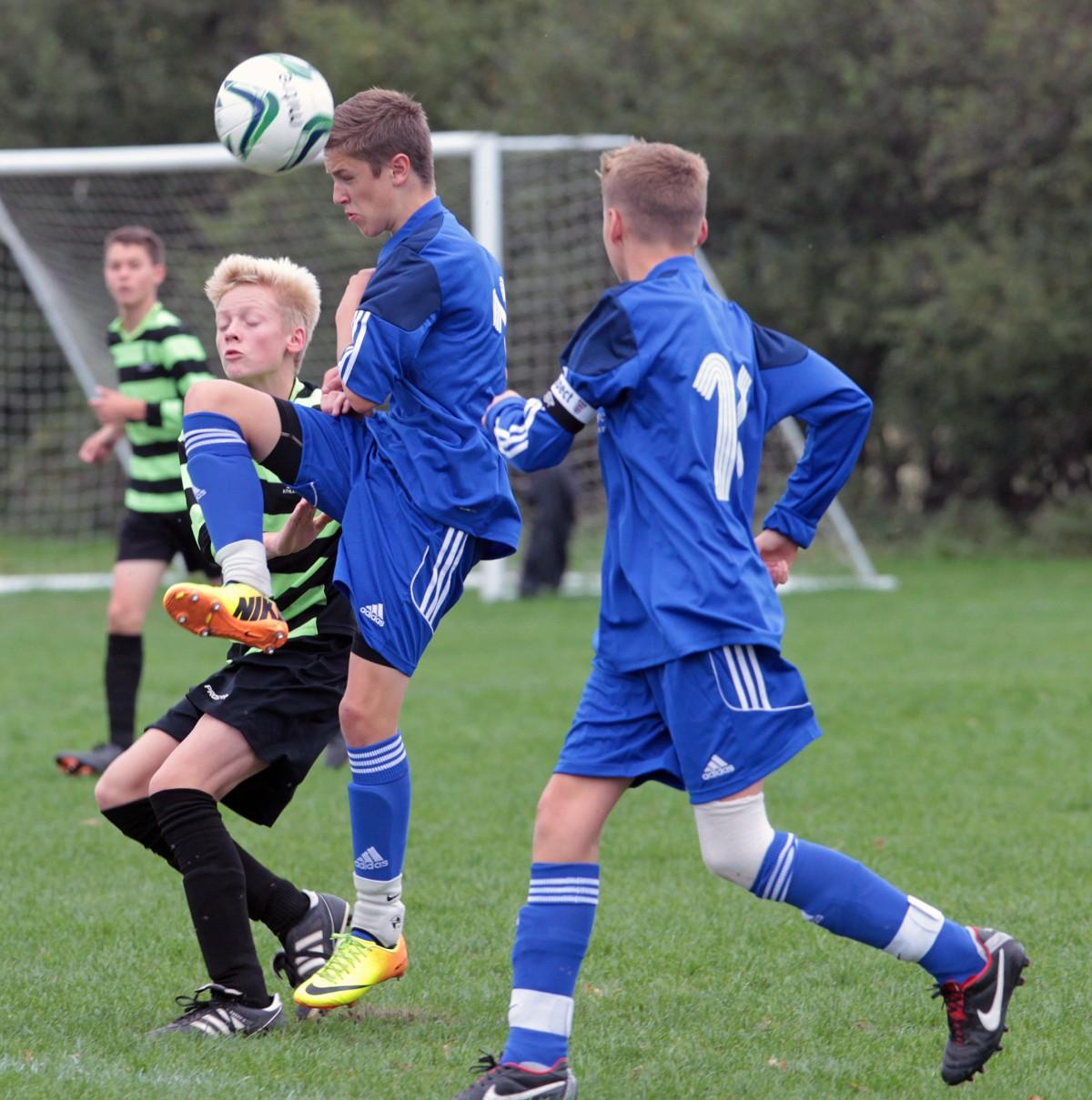 Grange U15 v Bransgore U15 at Chapel Gate on Sunday, September 22, 2013