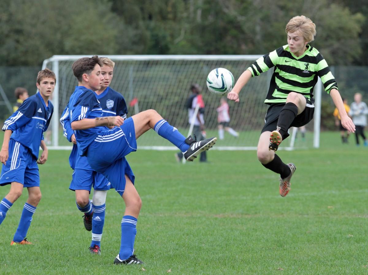 Grange U15 v Bransgore U15 at Chapel Gate on Sunday, September 22, 2013