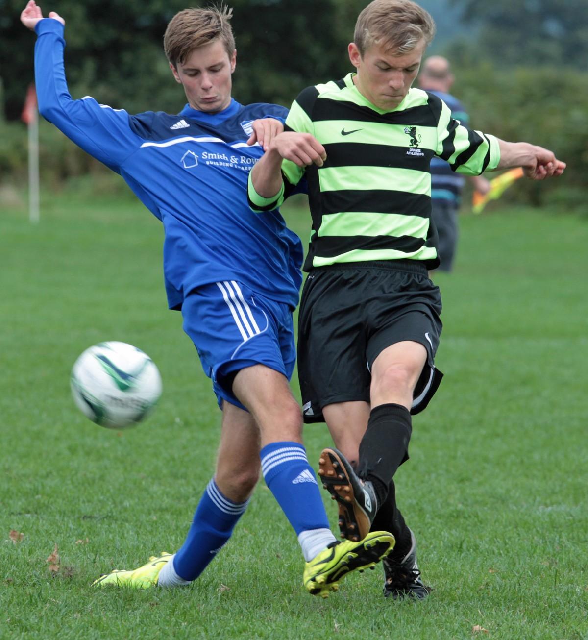 Grange U15 v Bransgore U15 at Chapel Gate on Sunday, September 22, 2013