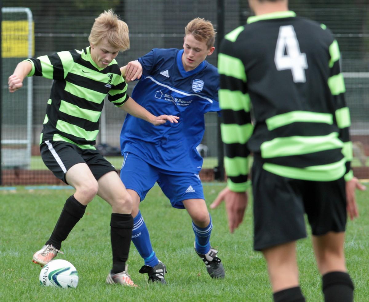 Grange U15 v Bransgore U15 at Chapel Gate on Sunday, September 22, 2013