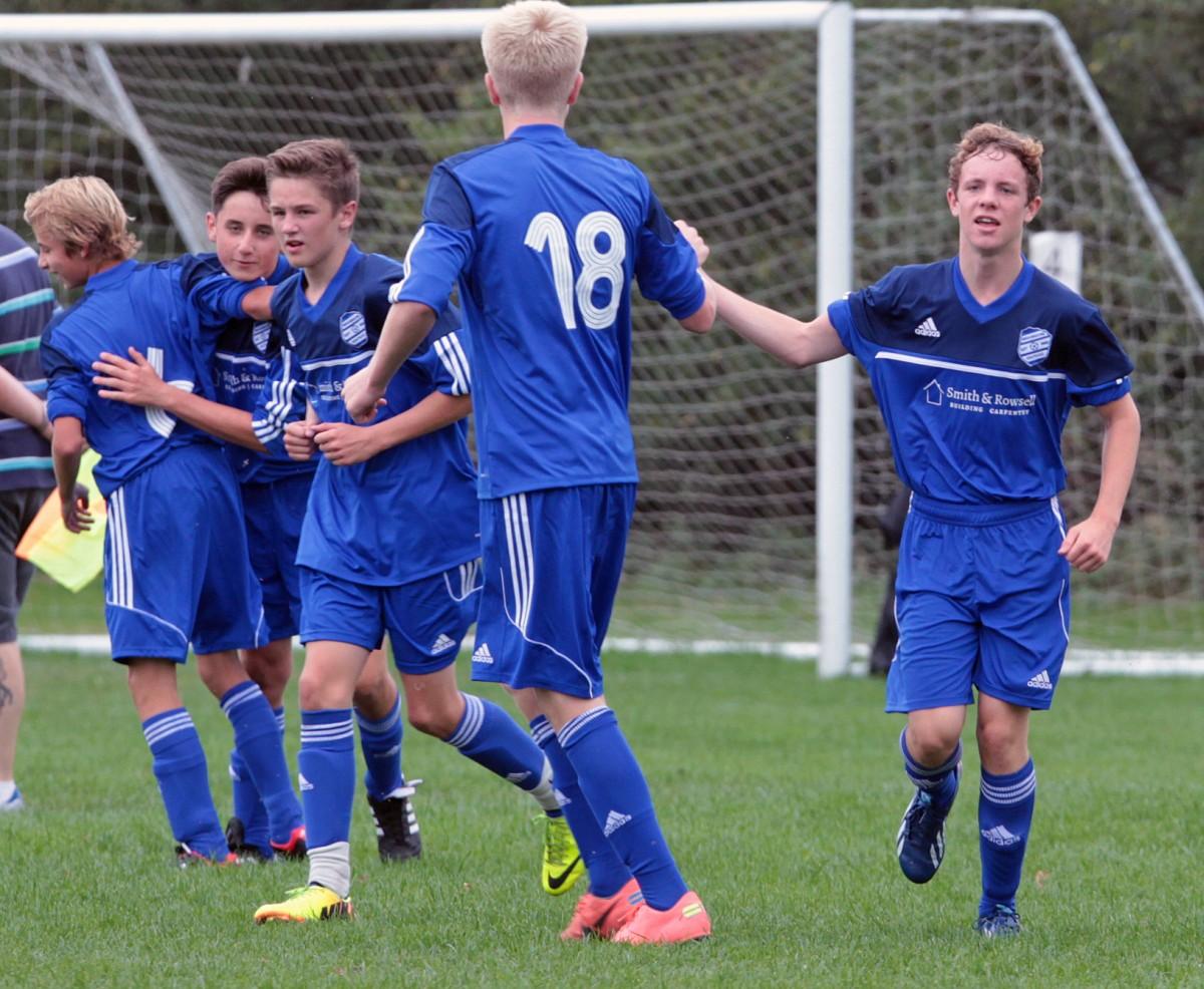 Grange U15 v Bransgore U15 at Chapel Gate on Sunday, September 22, 2013