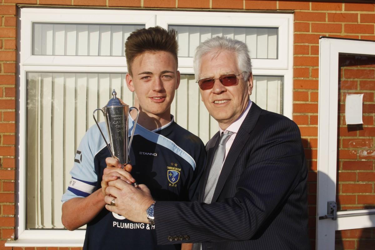 Greenfields v Ringwood Town Under 15 on Bournemouth Youth Cup Finals Day, 13th April 2014