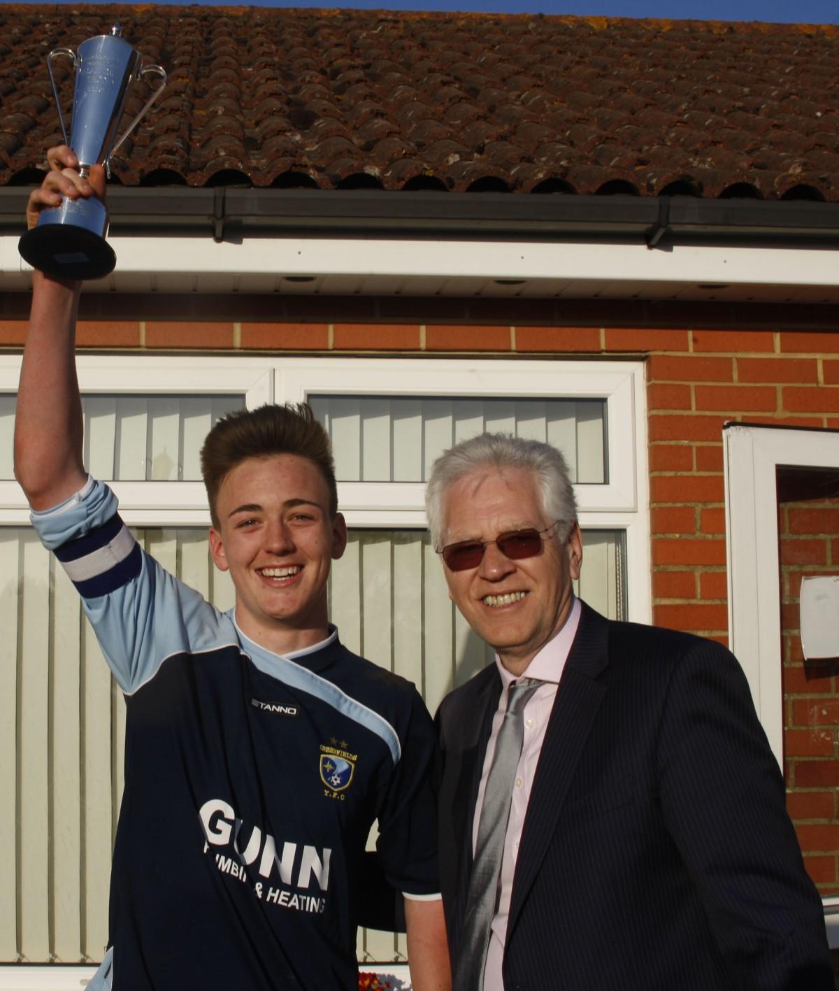 Greenfields v Ringwood Town Under 15 on Bournemouth Youth Cup Finals Day, 13th April 2014