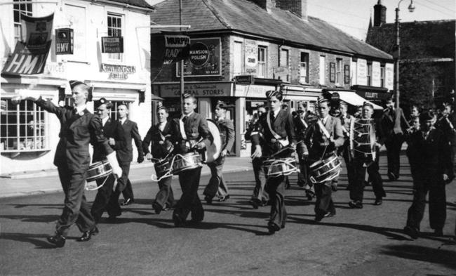 Sent in by Arthur Hall of Bournemouth. The First Christchurch Boys Brigade 1935