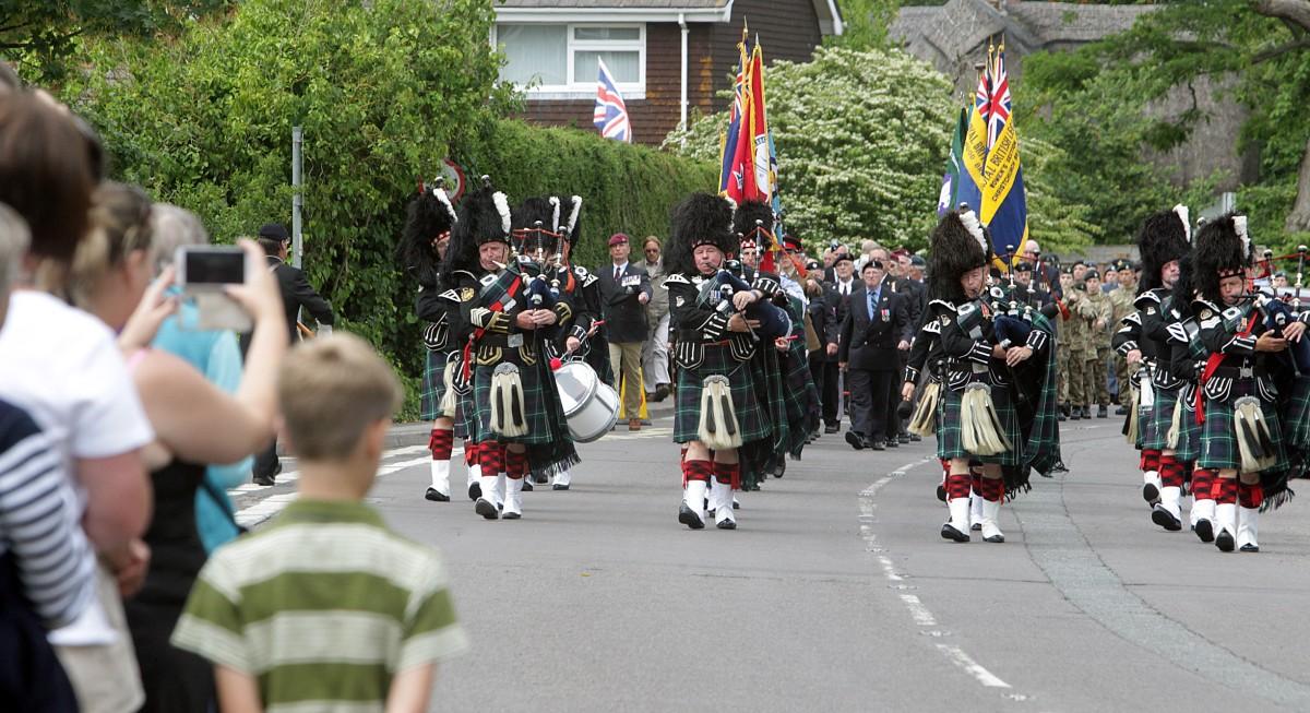 Burton Armed Forces and Veterans Day 2014