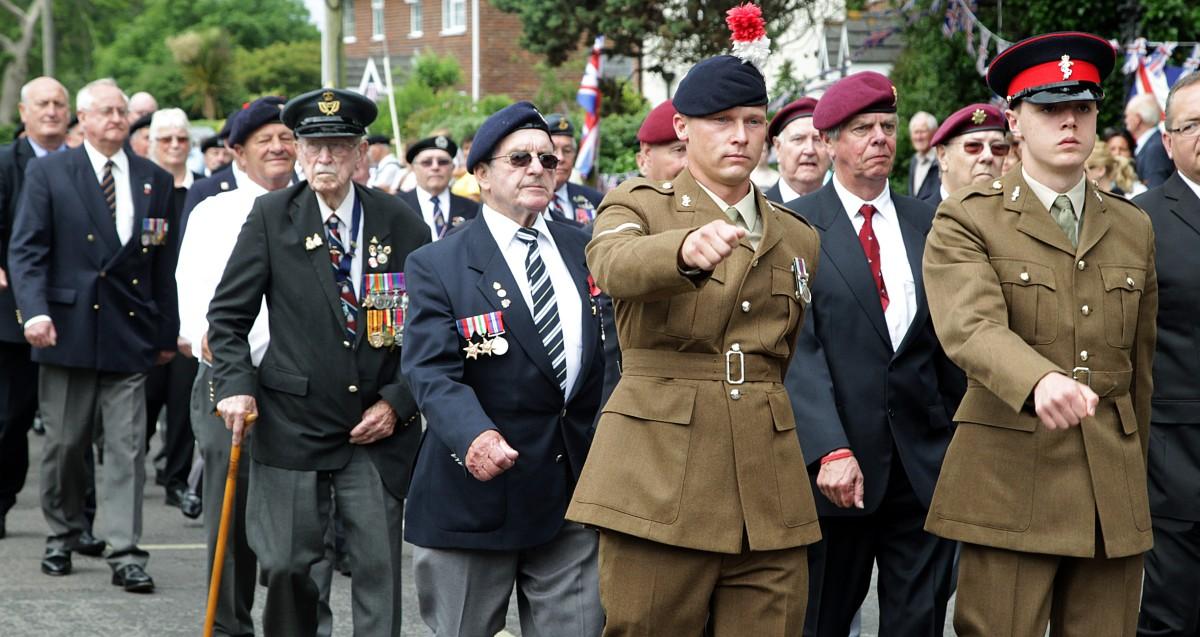 Burton Armed Forces and Veterans Day 2014