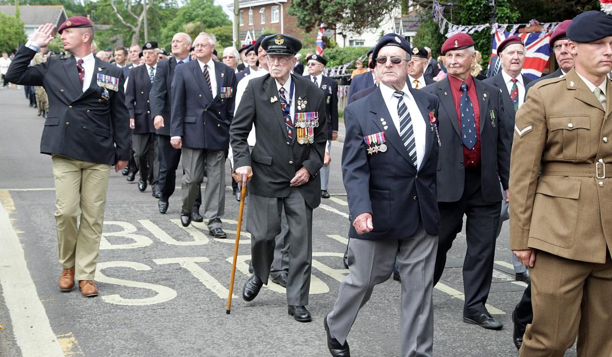 Burton Armed Forces and Veterans Day 2014